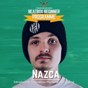 Introduction to Beatbox rhythms and writing with Nazca