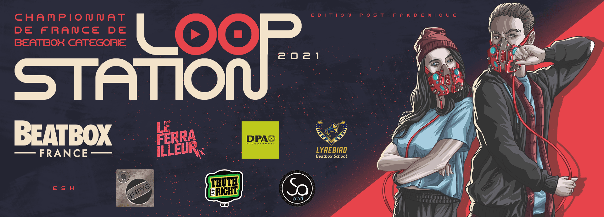 Loopstation French Championship 2021 - Banner