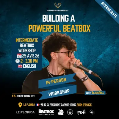 Building a powerful Beatbox with Blackroll at the Florida in Agen