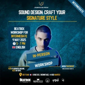 Sound Design - Craft your signature beatbox style with FootboxG